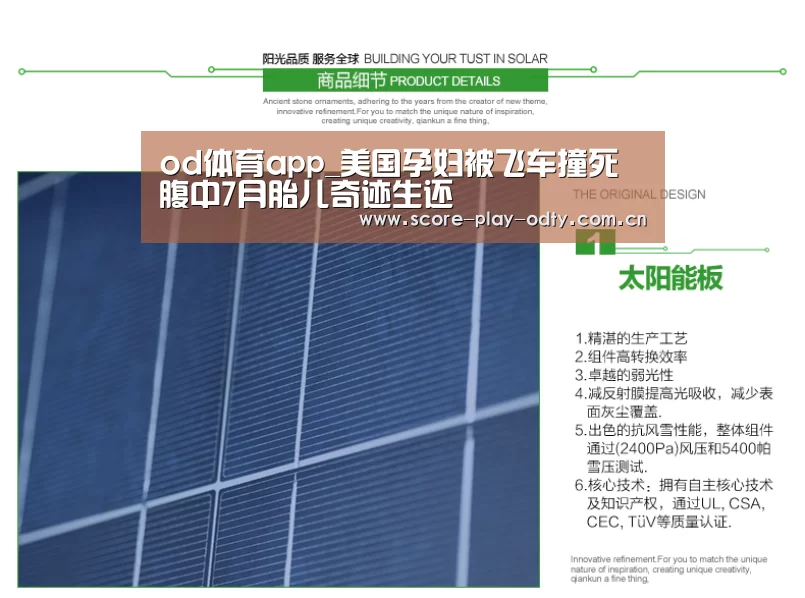 od体育app_美国孕妇被飞车撞死 腹中7月胎儿奇迹生还(图4) OD体育